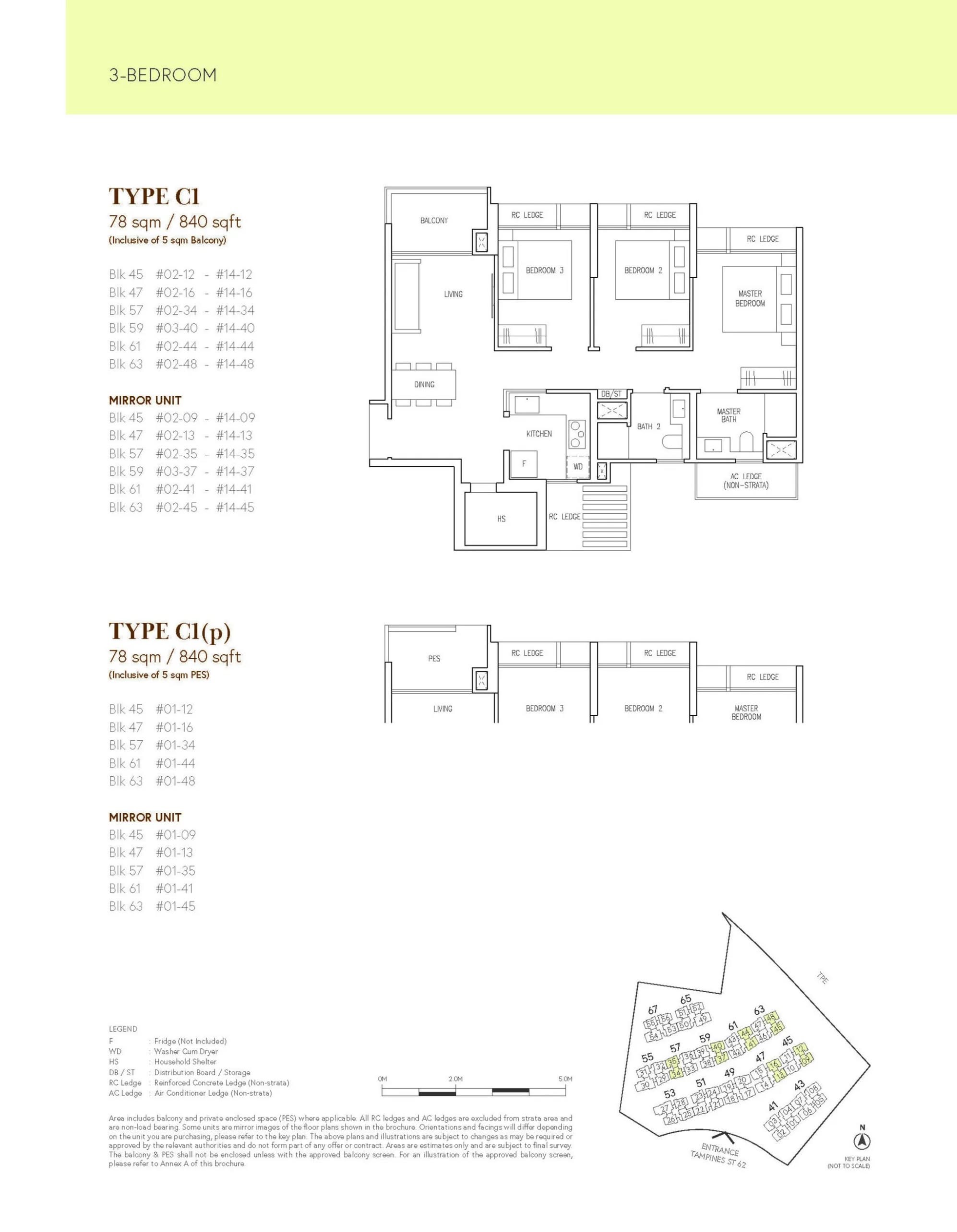 Aurelle Of Tampines floorplan
